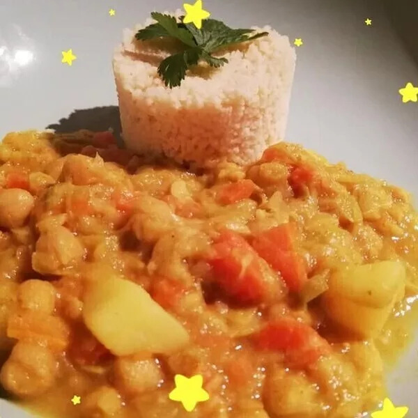 Curry légumes de saison façon orientale 