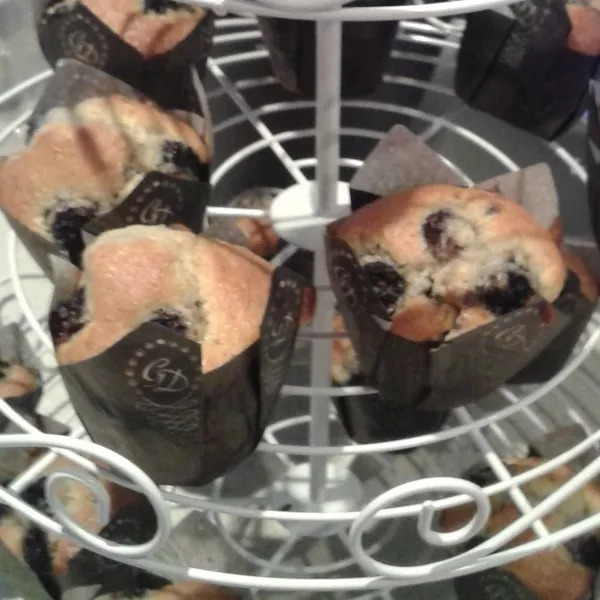 Mini-muffins aux mûres