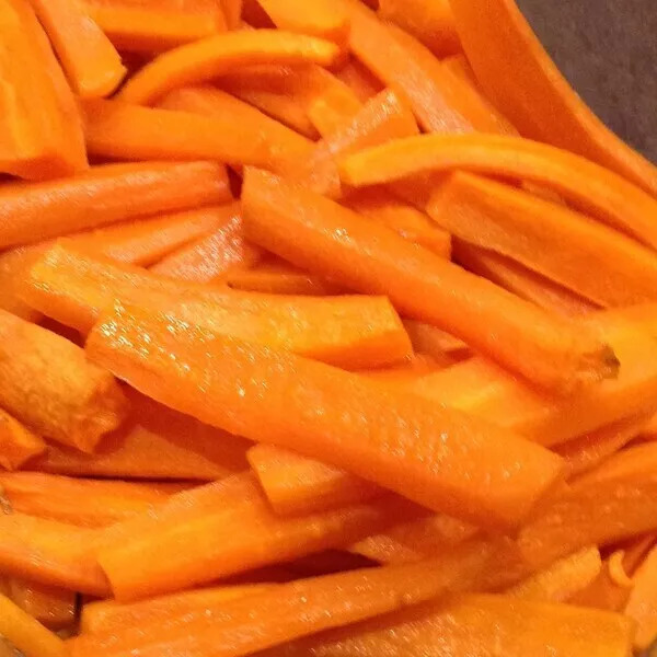 Frites de carottes