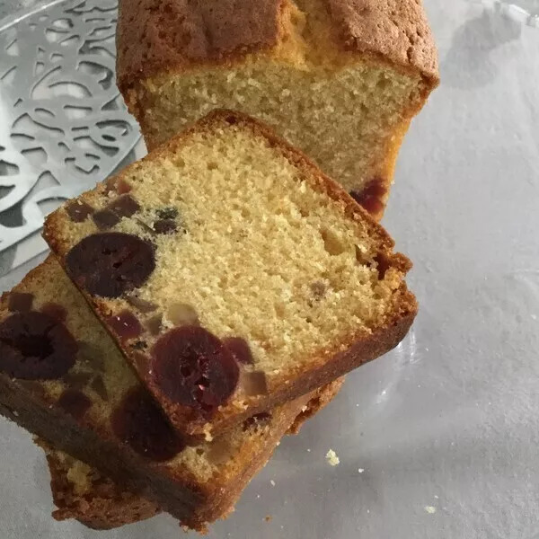 Cake aux fruits confits