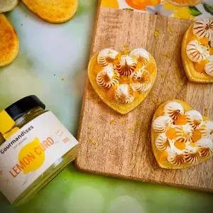 💛Coeurs facon citron meringué 🍋