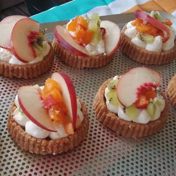 Tarte aux fruits frais sans cuisson