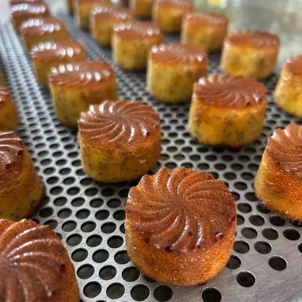 Petits moelleux au citron et pavot