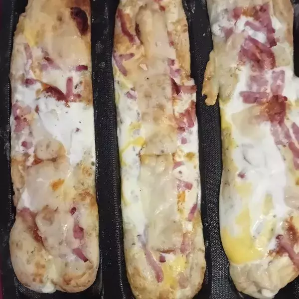 baguettes pizzas