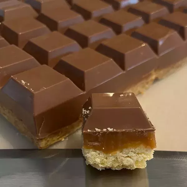 Shortbread millionnaire (caramel au beurre salé)