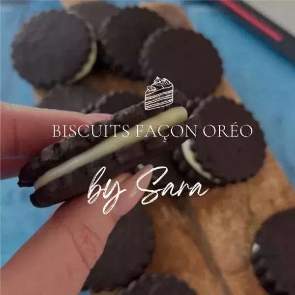 Biscuits façon oréo
