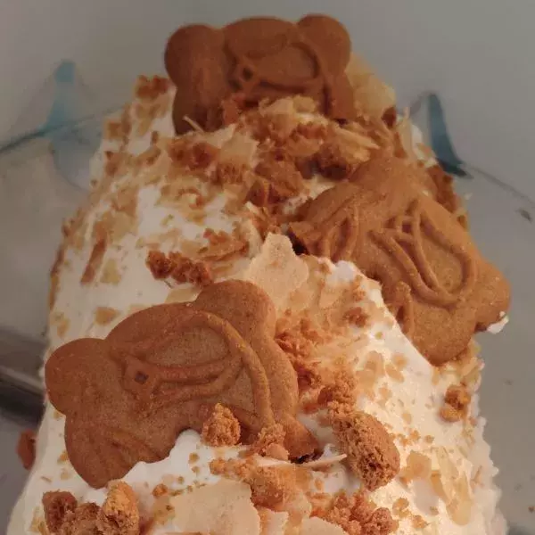 Bûche pâtissière Mascarpone & speculoos