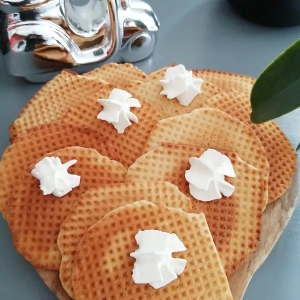 gaufrettes vanillées