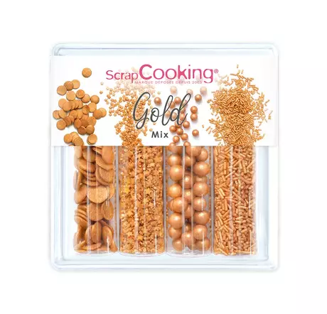 Gold mix 62gr - Décors sucrés