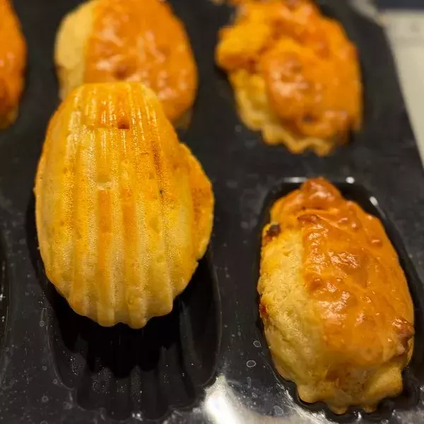 Madeleines au chorizo 