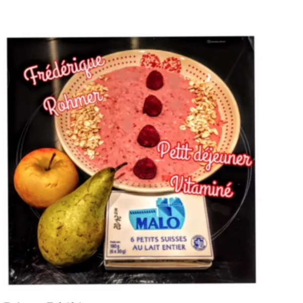 petit déjeuner vitaminé 