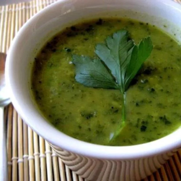 Potage au persil