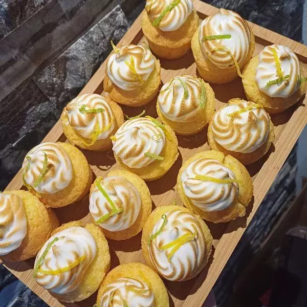 Cup cakes citron meringués 