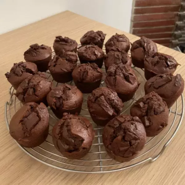 Muffins double chocolat 🇺🇸