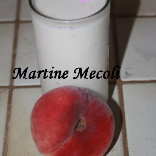 Smoothie à la pêche sans cook'in