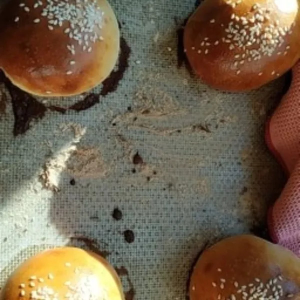 Pain buns burger