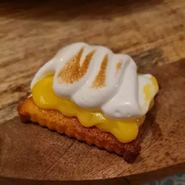 Mini gâteau citron meringué 