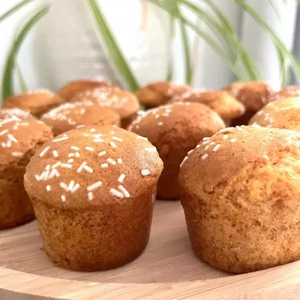 Mini-muffins au chocolat blanc