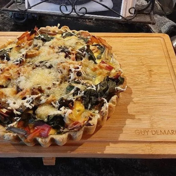 Tarte gourmande aux  bettes