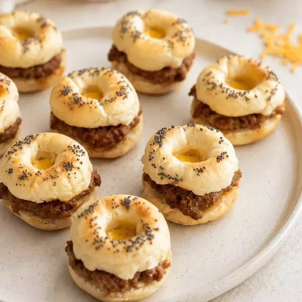 Bagels au cheddar