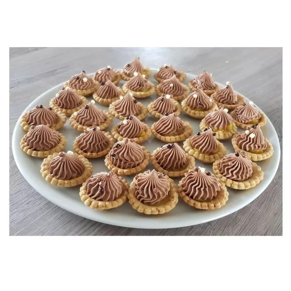 Mini tartelettes chocolat/orange