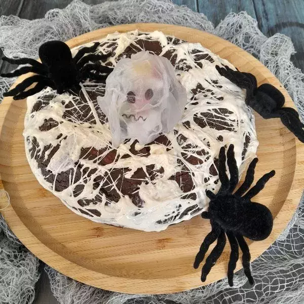 gâteau toile d'araignée