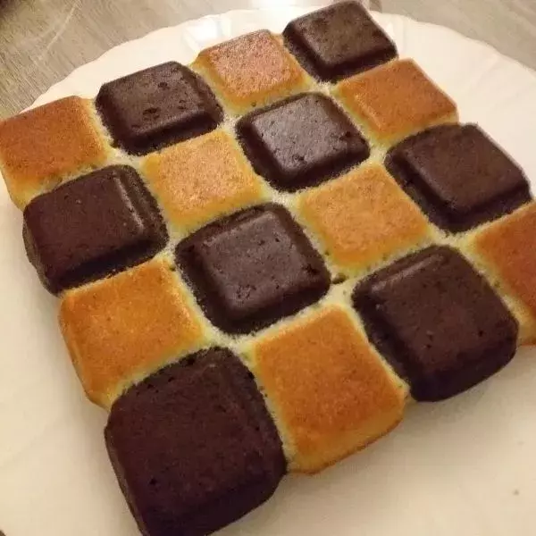 Gâteau Damier