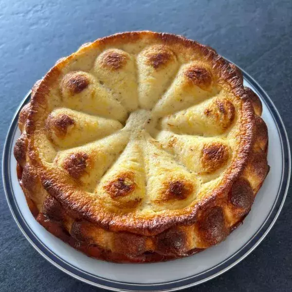 Flan protéiné à la vanille