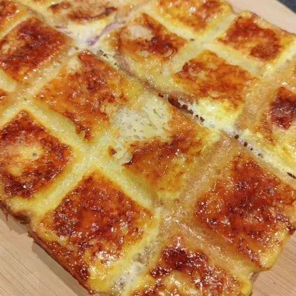 Croque poulet comté épices espagnoles