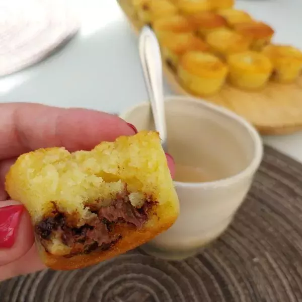 Moelleux coeur nutella