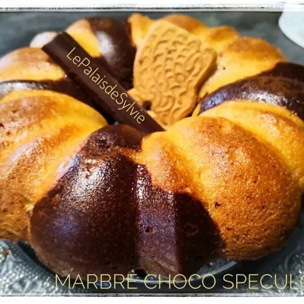  Marbré CHOCO-SPECULOOS moule Couronne