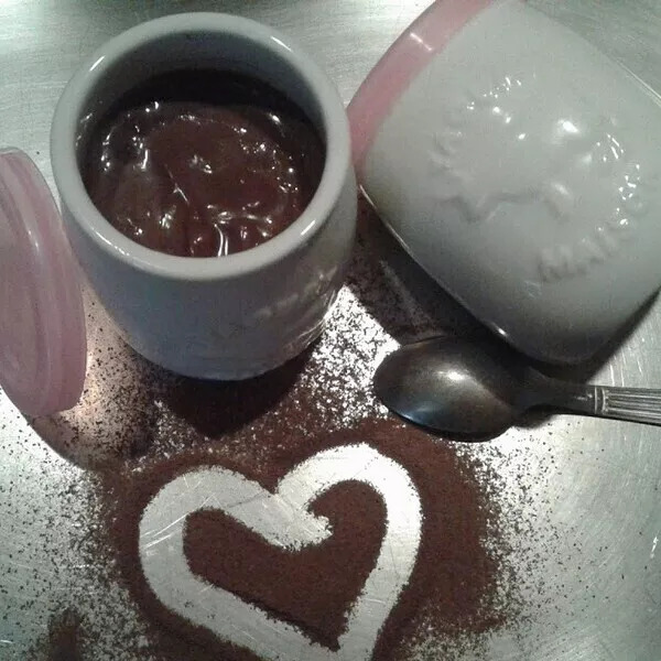 Crème au chocolat sans oeuf