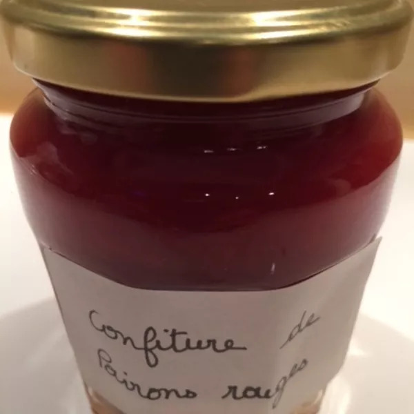 Confit de poivron rouge