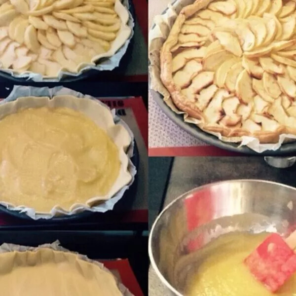 Tarte aux pommes de grand mère Jeannette