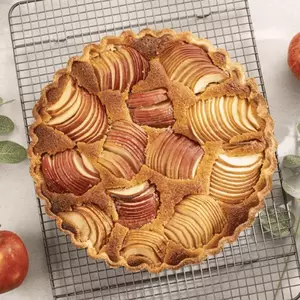 Tarte aux pommes et caramel beurre salé