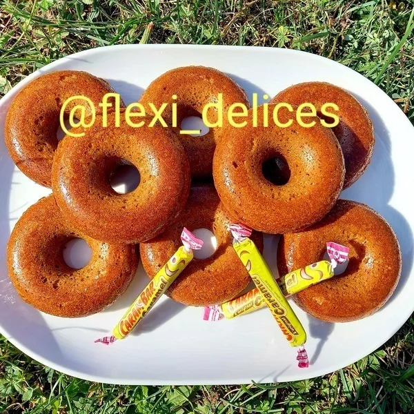 Moelleux donuts aux Carambar