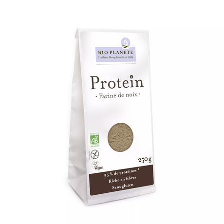 Farine de noix biologique 250g - Protein