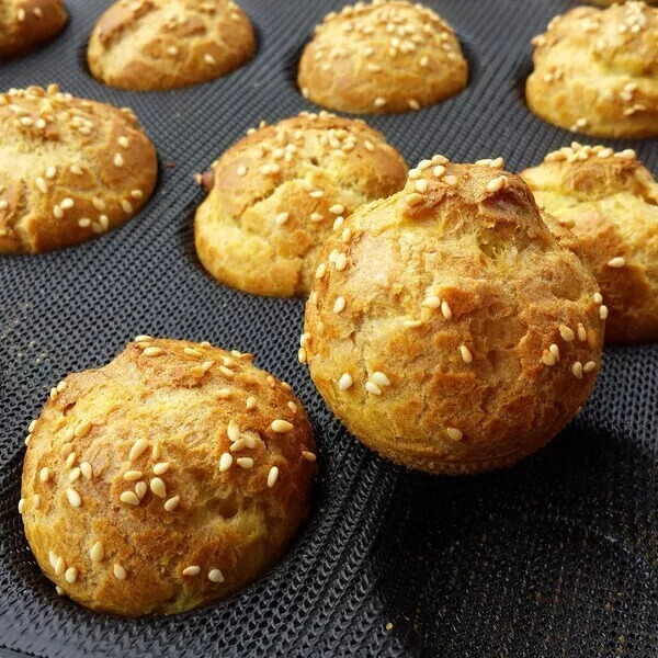 Petits choux au curry de Nathalie MICHEL