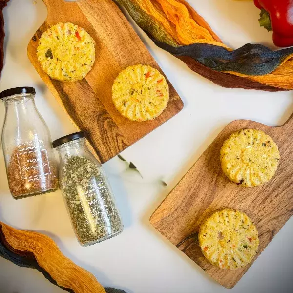 Flower a la semoule et aux saveurs provencales