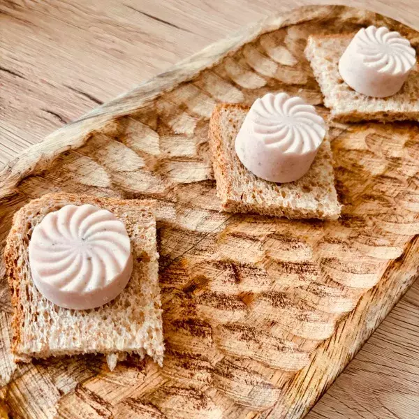 Panna cotta jambon boursin