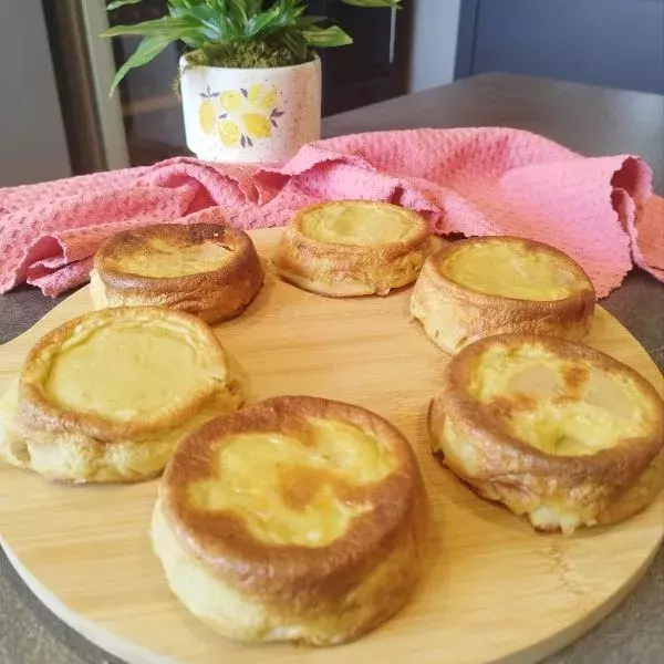 Clafoutis individuels aux pommes 
