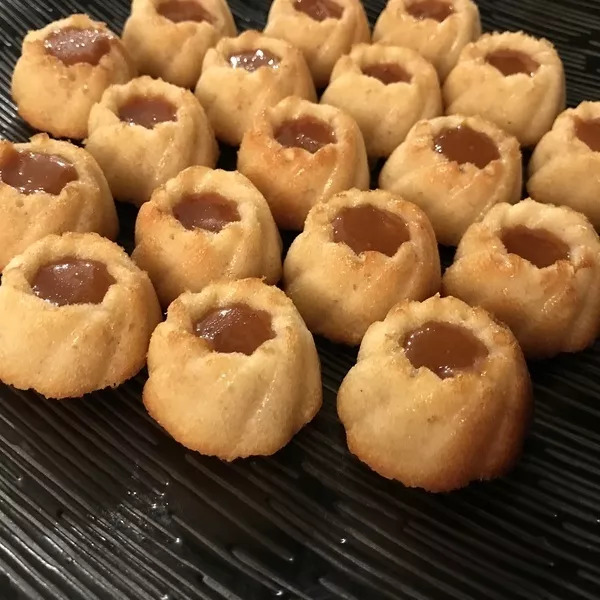 Mini spirales cacahuètes caramel gingembre 