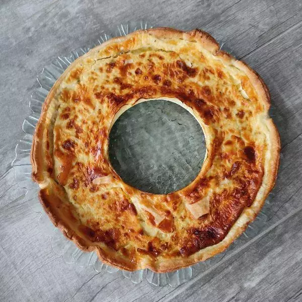 Tarte couronne au fromage