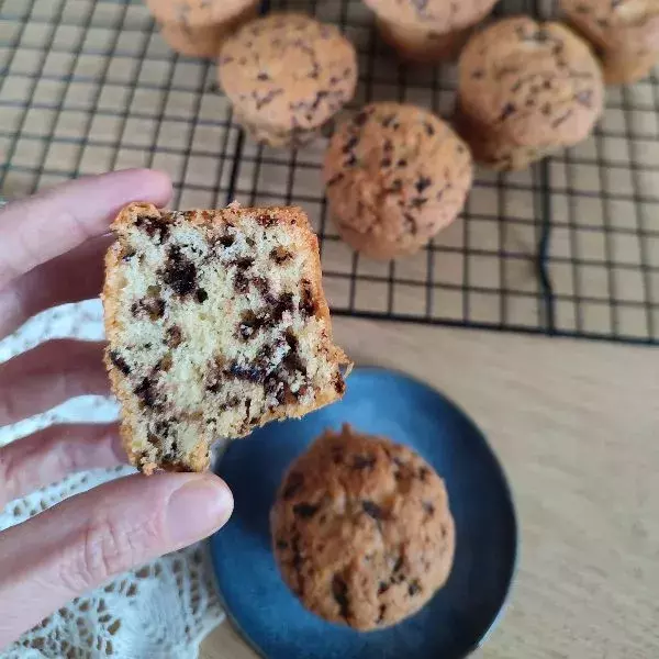 Madeleines espagnoles aux vermicelles au chocolat