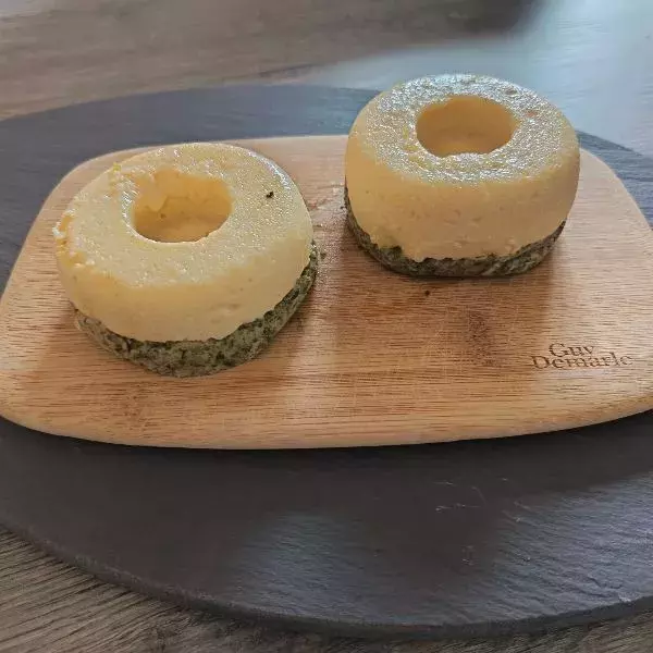 Savarins épinards polenta de Flo