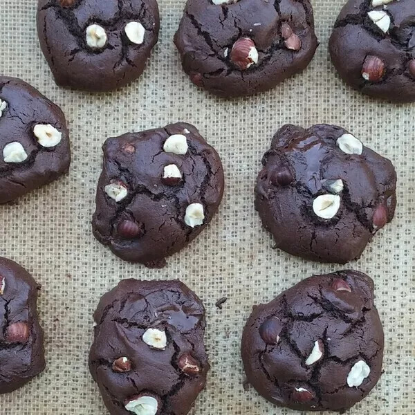 Cookies choco noisette
