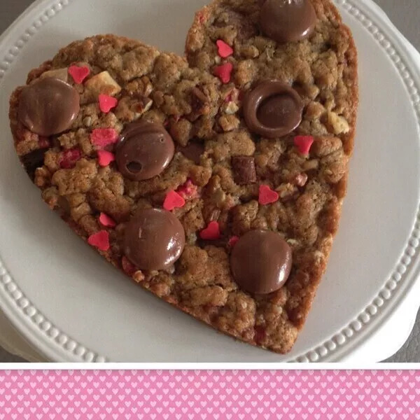 Cookie en coeur 