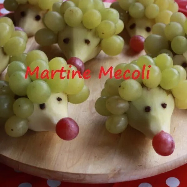 Hérissons à croquer sans cook'in