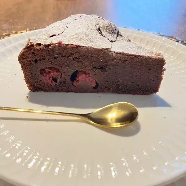 Gâteau chocolat framboise