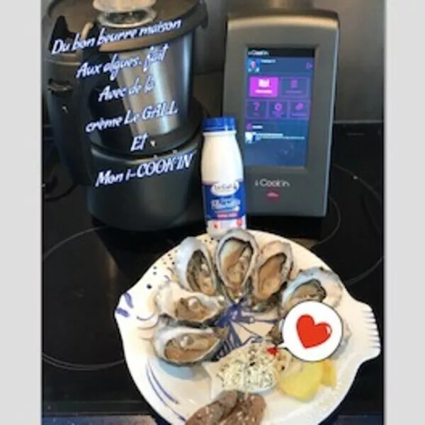 Beurre aux algues et sel de Guérande 